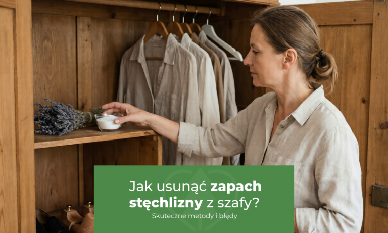 Jak usunąć zapach stęchlizny z szafy