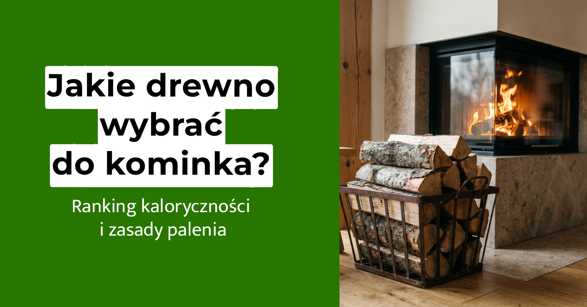 jakie drewno do kominka
