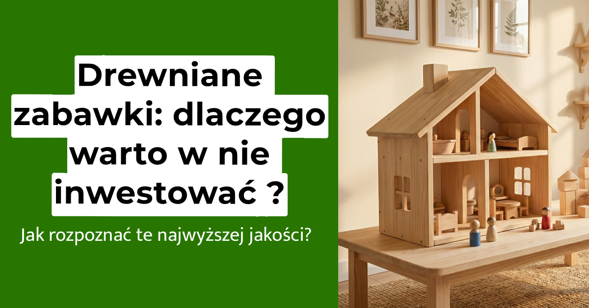 drewniane zabawki